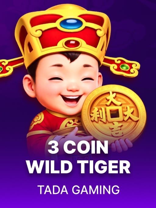3 Coin Wild Tiger game icon